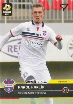 Sticker Karol Karlik - Futbalove Slovensko 2017-2018 n. S084 - SportZoo