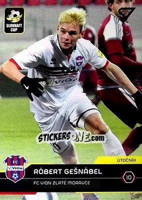 Sticker Róbert Gesnabel - Futbalove Slovensko 2017-2018 n. S090 - SportZoo