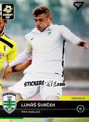 Sticker Lukas Svrcek - Futbalove Slovensko 2017-2018 - SportZoo