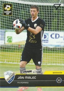 Sticker Jan Malec - Futbalove Slovensko 2017-2018 n. S115 - SportZoo