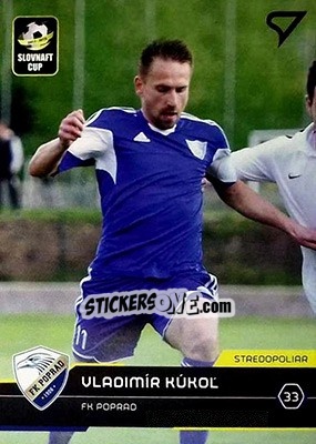Sticker Vladimir Kukol - Futbalove Slovensko 2017-2018 - SportZoo