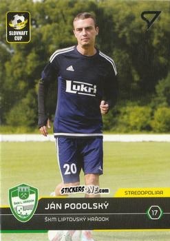 Cromo Jan Podolsky - Futbalove Slovensko 2017-2018 n. S121 - SportZoo
