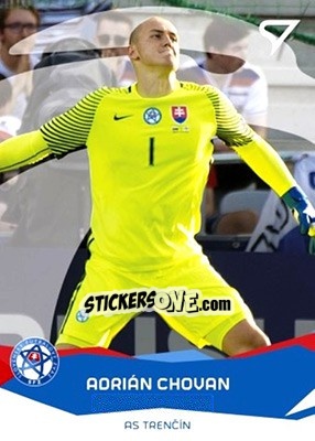 Sticker Adrian Chovan - Futbalove Slovensko 2017-2018 n. SL01 - SportZoo