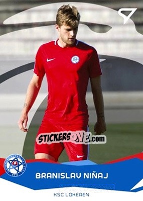 Sticker Branislav Ninaj - Futbalove Slovensko 2017-2018 n. SL02 - SportZoo