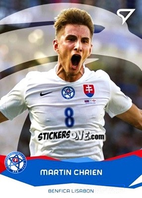 Sticker Martin Chrien - Futbalove Slovensko 2017-2018 - SportZoo