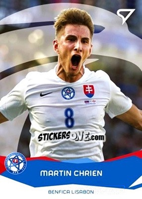 Sticker Martin Chrien - Futbalove Slovensko 2017-2018 n. SL04 - SportZoo