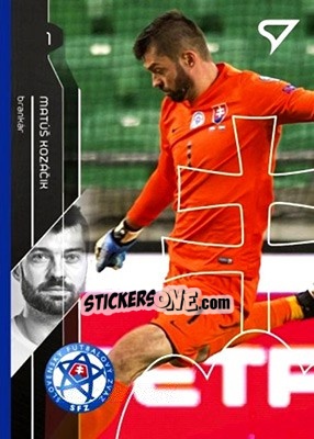 Sticker Matus Kozacik - Futbalove Slovensko 2017-2018 - SportZoo