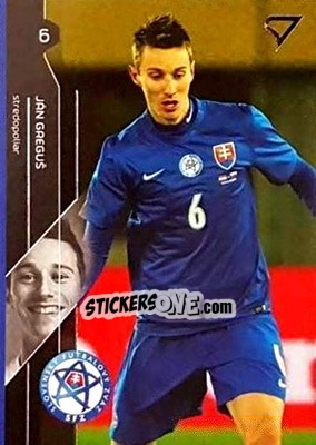 Sticker Jan Gregus - Futbalove Slovensko 2017-2018 - SportZoo