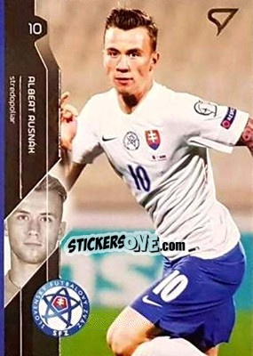 Sticker Albert Rusnak - Futbalove Slovensko 2017-2018 - SportZoo