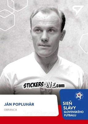Sticker Jan Populhar - Futbalove Slovensko 2017-2018 - SportZoo