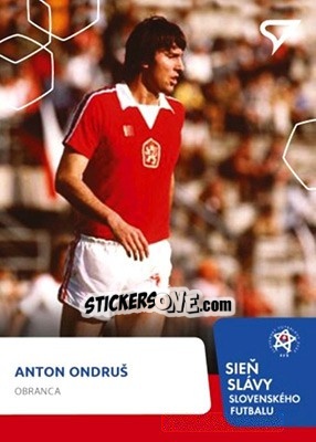 Sticker Anton Ondrus - Futbalove Slovensko 2017-2018 n. SS04 - SportZoo