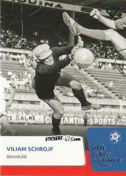 Sticker Viliam Schrojf - Futbalove Slovensko 2017-2018 n. SS06 - SportZoo