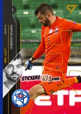 Sticker Matus Kozacik - Futbalove Slovensko 2017-2018 - SportZoo