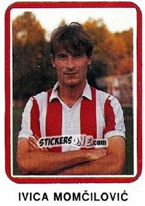 Sticker Ivica Momcilovic - Fudbal 1990-1991 - Decje Novine