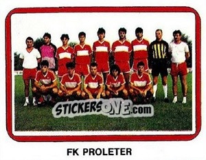 Sticker Team photo - Fudbal 1990-1991 n. 44 - Decje Novine