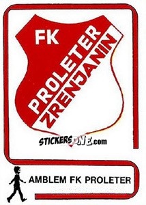 Sticker Emblem - Fudbal 1990-1991 n. 45 - Decje Novine