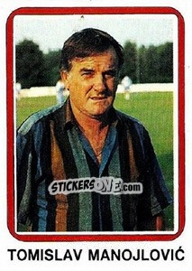 Figurina Tomislav Manojlovic - Fudbal 1990-1991 n. 46 - Decje Novine