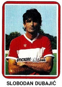 Figurina Slobodan Dubajic - Fudbal 1990-1991 n. 49 - Decje Novine