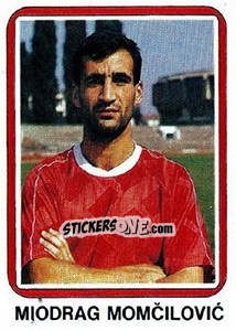 Figurina Miodrag Momcilovic - Fudbal 1990-1991 n. 74 - Decje Novine