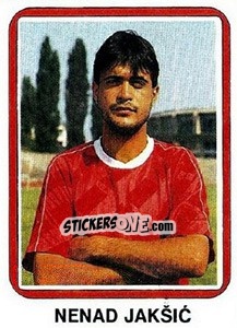 Figurina Nenad Jakšic - Fudbal 1990-1991 n. 76 - Decje Novine