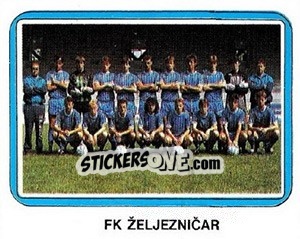 Sticker Team photo - Fudbal 1990-1991 n. 86 - Decje Novine