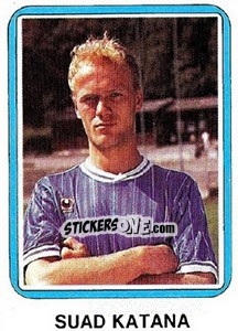 Sticker Suad Katana - Fudbal 1990-1991 n. 93 - Decje Novine