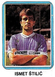 Sticker Ismet Štilic - Fudbal 1990-1991 n. 98 - Decje Novine