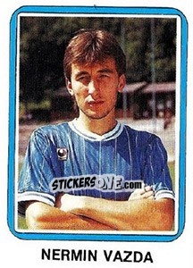 Sticker Nerman Vazda - Fudbal 1990-1991 n. 100 - Decje Novine