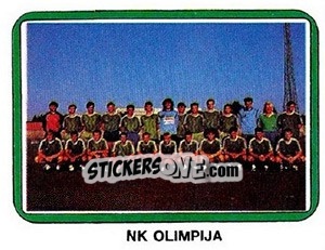 Sticker Team photo - Fudbal 1990-1991 n. 107 - Decje Novine