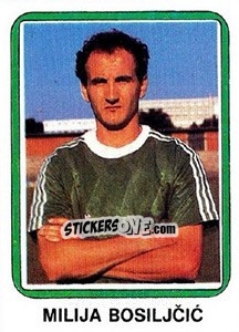 Sticker Milija Bosiljcic - Fudbal 1990-1991 n. 112 - Decje Novine