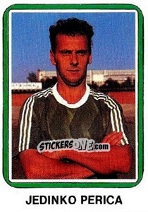 Sticker Jedinko Perica - Fudbal 1990-1991 n. 114 - Decje Novine