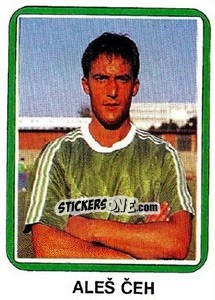 Sticker Aleš Ceh - Fudbal 1990-1991 n. 118 - Decje Novine