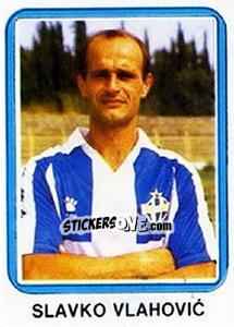 Figurina Slavko Vlahovic - Fudbal 1990-1991 n. 133 - Decje Novine