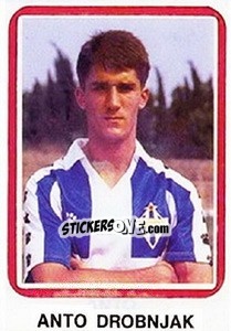 Figurina Anto Drobnjak - Fudbal 1990-1991 n. 146 - Decje Novine