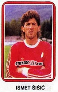 Figurina Ismet Šišic - Fudbal 1990-1991 n. 157 - Decje Novine