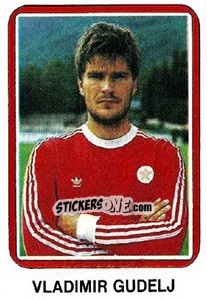 Figurina Vladimir Gudelj - Fudbal 1990-1991 n. 166 - Decje Novine
