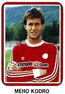 Sticker Meho Kodro - Fudbal 1990-1991 n. 167 - Decje Novine