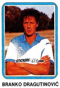 Figurina Branko Dragutinovic - Fudbal 1990-1991 n. 175 - Decje Novine