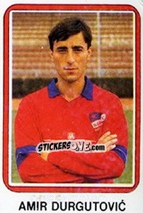 Figurina Amir Durgutovic - Fudbal 1990-1991 n. 207 - Decje Novine