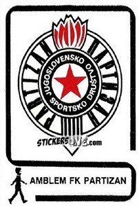 Sticker Emblem - Fudbal 1990-1991 n. 213 - Decje Novine