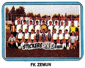 Sticker Team photo - Fudbal 1990-1991 n. 233 - Decje Novine
