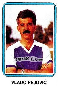 Sticker Vlado Pejovic - Fudbal 1990-1991 n. 235 - Decje Novine