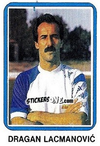 Cromo Dragan Lacmanovic - Fudbal 1990-1991 n. 250 - Decje Novine