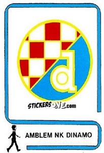 Sticker Emblem - Fudbal 1990-1991 n. 255 - Decje Novine
