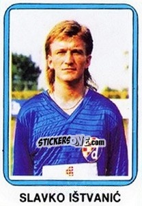 Sticker Slavko Ištvanic - Fudbal 1990-1991 n. 259 - Decje Novine