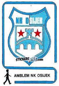 Sticker Emblem - Fudbal 1990-1991 n. 276 - Decje Novine