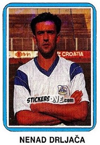 Sticker Nenad Drljaca - Fudbal 1990-1991 n. 280 - Decje Novine