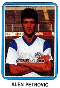 Sticker Alen Petrovic - Fudbal 1990-1991 n. 283 - Decje Novine