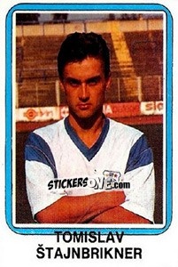 Sticker Tomislav Steinbruckner - Fudbal 1990-1991 n. 289 - Decje Novine