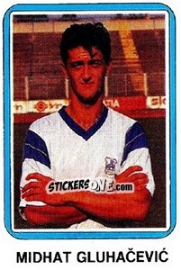 Sticker Midhat Gluhacevic - Fudbal 1990-1991 n. 292 - Decje Novine